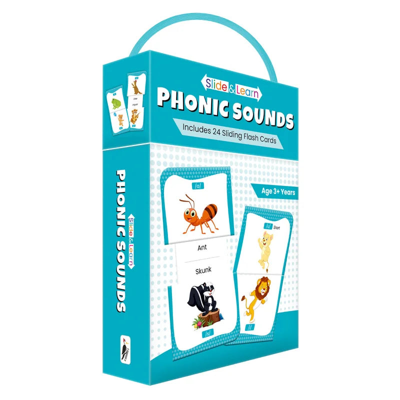 Slide & Learn Flashcards: Phonic Sounds