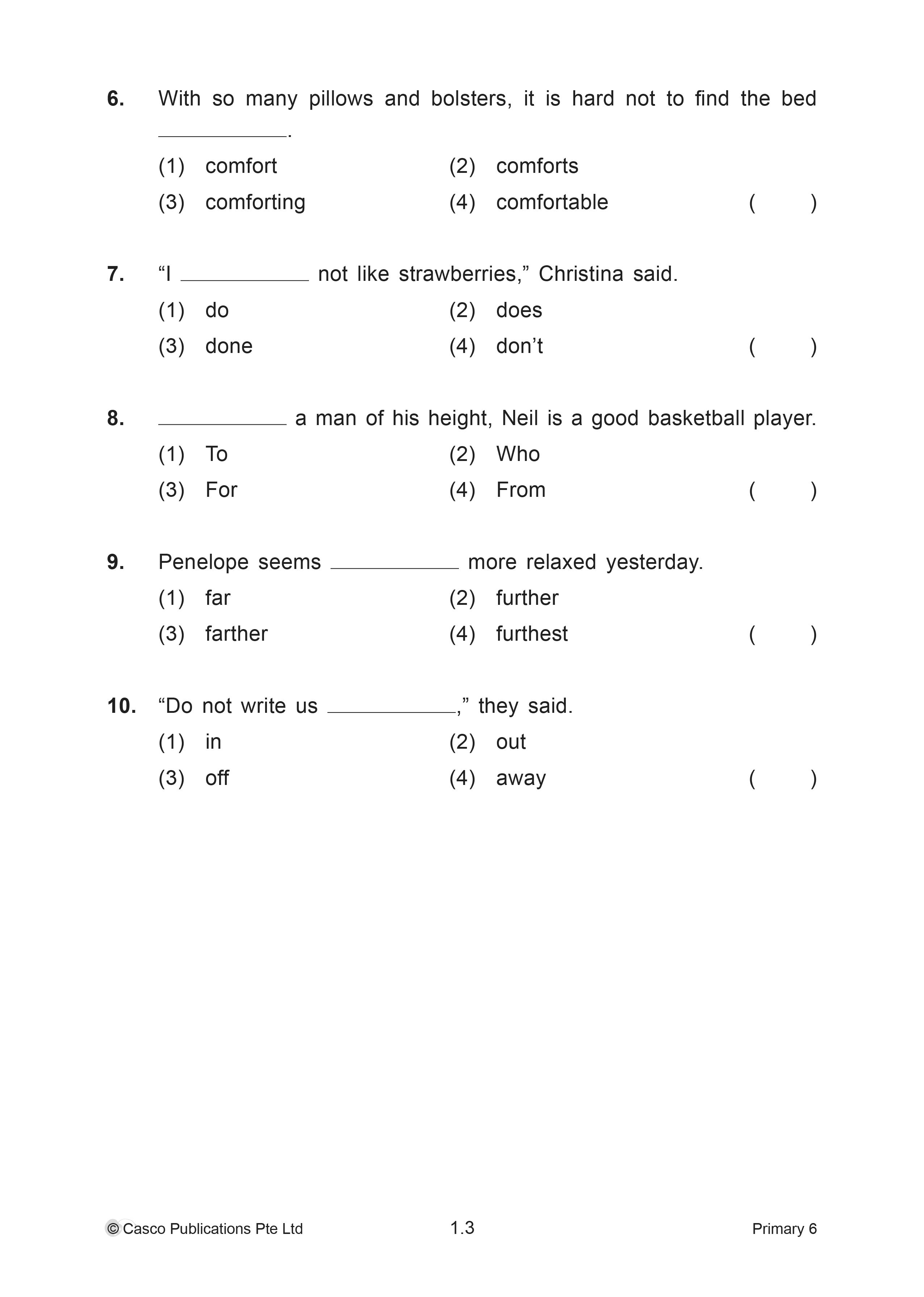English Examination Papers Primary 6 PSLE (Pack) - 2nd Edition
