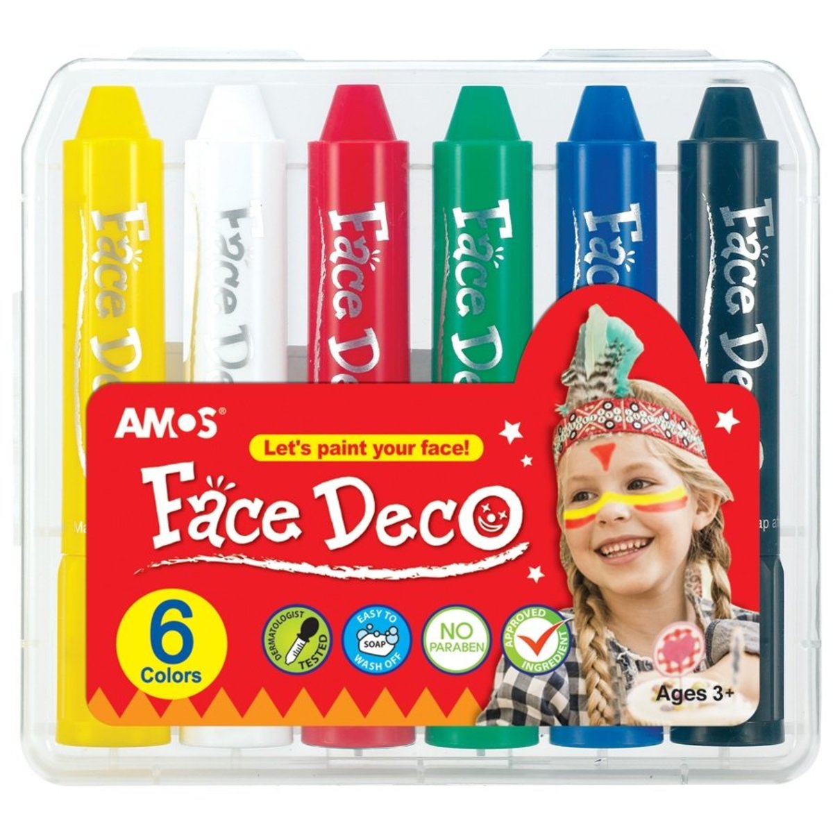 AMOS FACE DECO 6'S FD5PC6