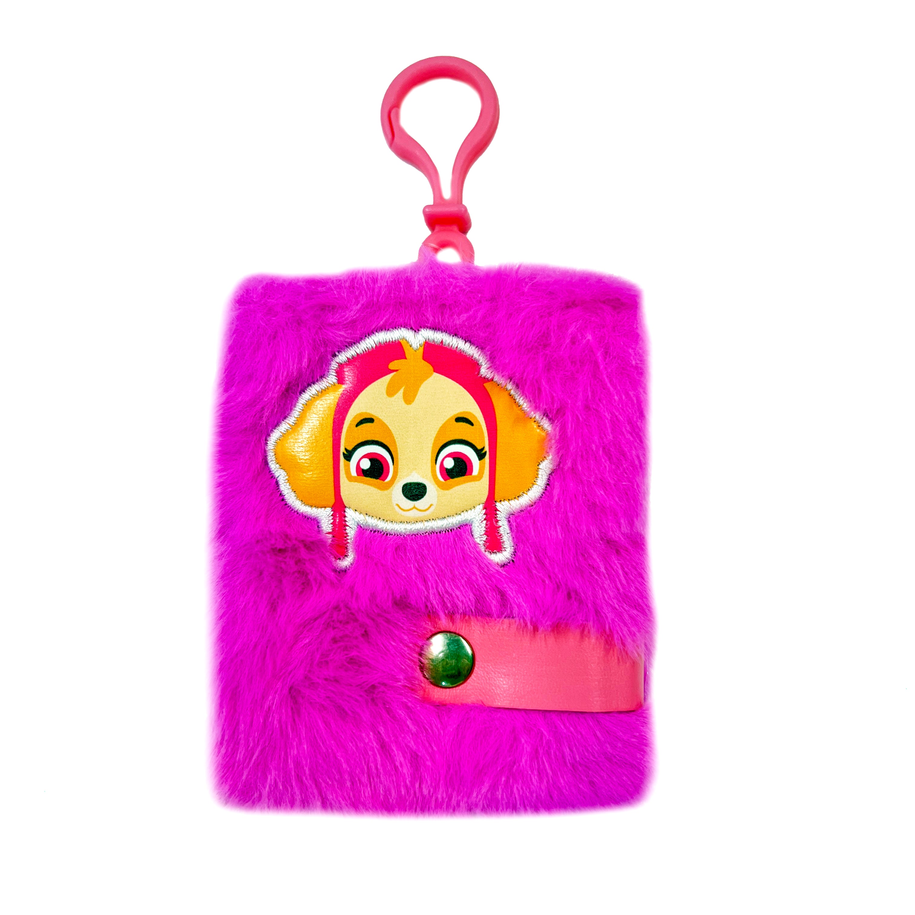 PAW PATROL NOTE BOOK 80G 64S WITH KEYCHAIN PINK