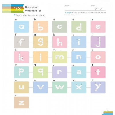 KUMON: My First Book of Lowercase Letters (2nd Edition)