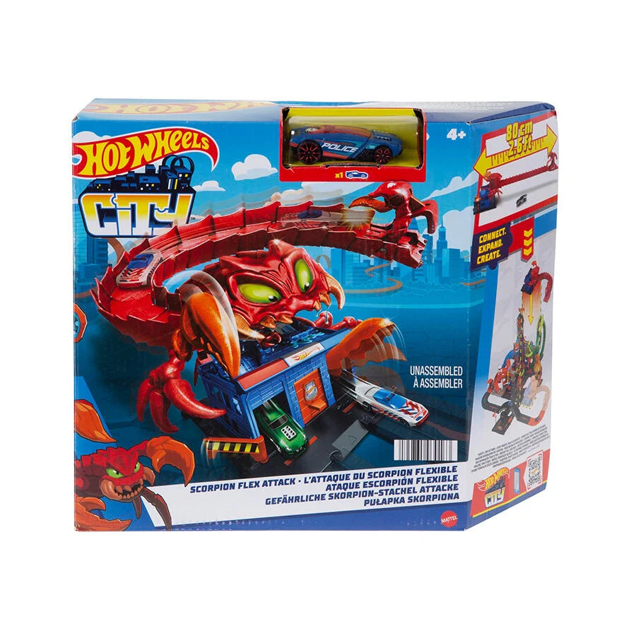 MATTEL HOT WHEELS CITY NAMESIS ATTACK PLAYSET ASSORTED