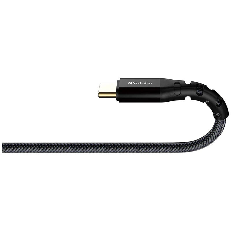 Verbatim VM66820 Touch Max PD3.1 C-C 240W Cable 1.2M - Black