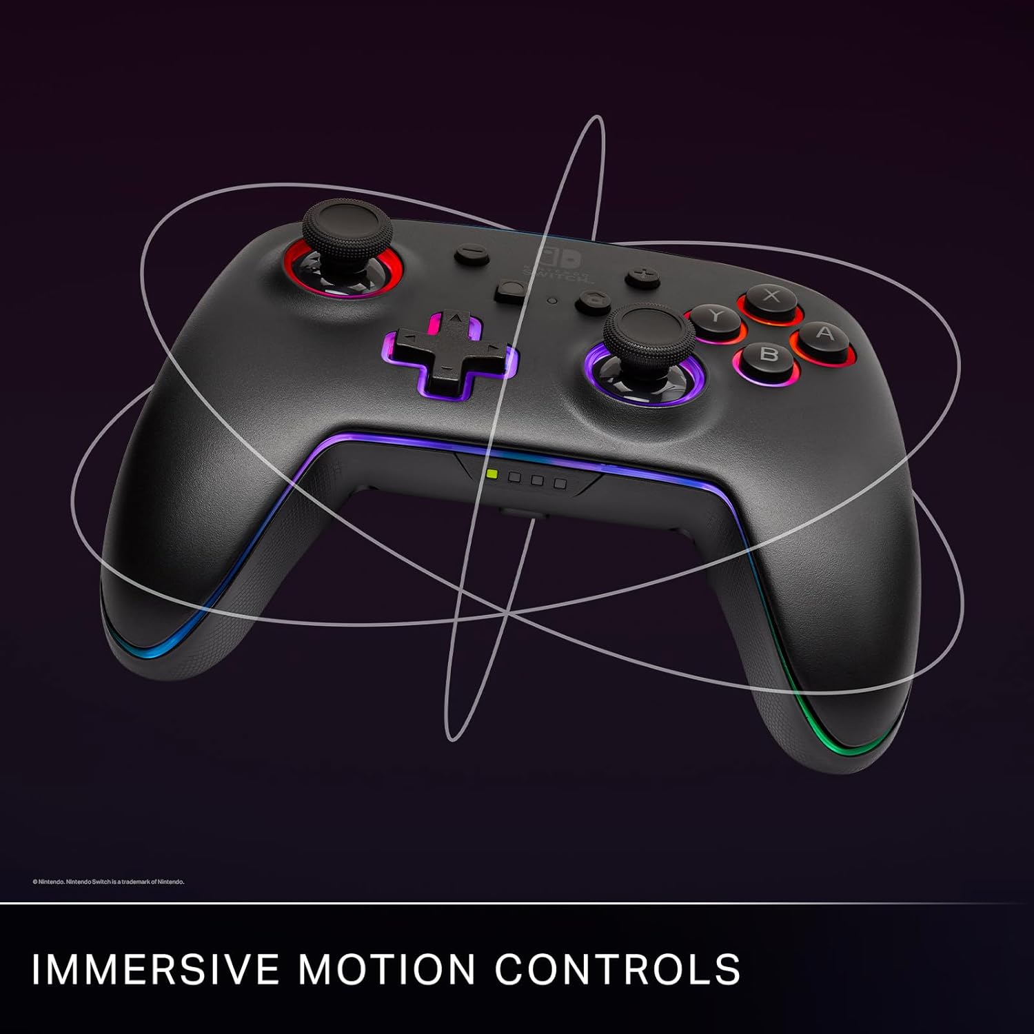 PowerA Enhanced Wireless Controller for Nintendo Switch with Lumectra (Officially Licensed)