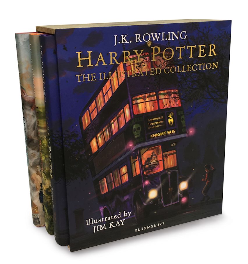 Harry Potter - The Illustrated Collection - Three Magical Classics (Hardback)