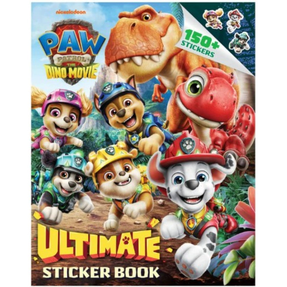 PAW Patrol The Dino Movie – Ultimate Sticker Book (Paperback)