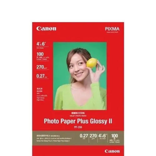 Canon PP-208 4 X 6 (20 shts) Photo Paper Plus Glossy II