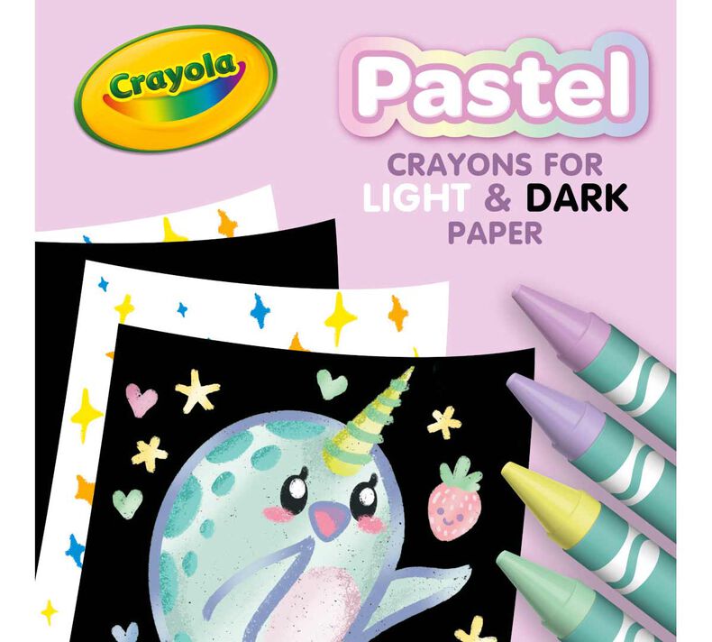 Crayola Crayons Pastel 24's 521835 
