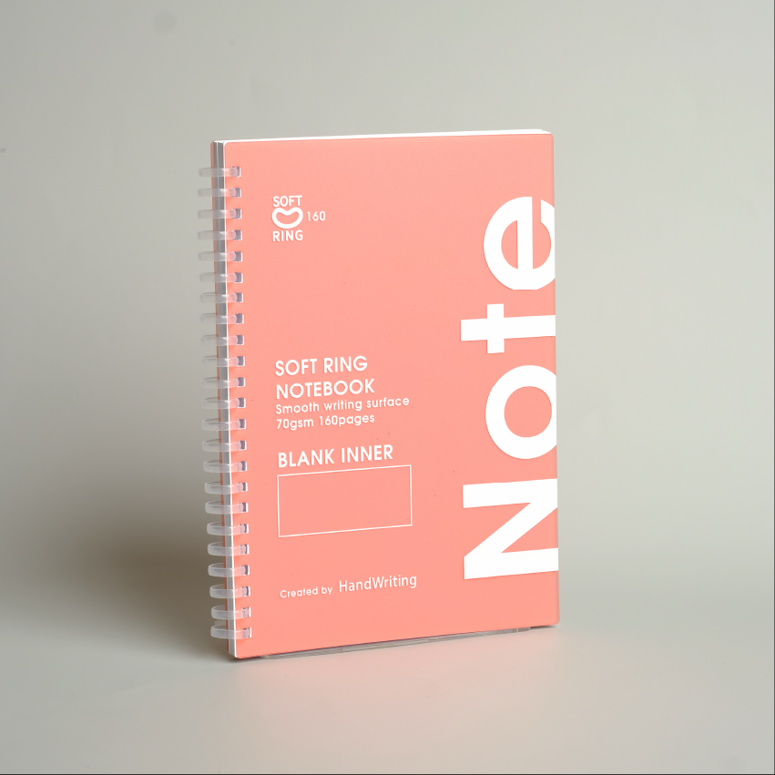 Hw Soft Ring Blank Notebook A5 70g 160pg