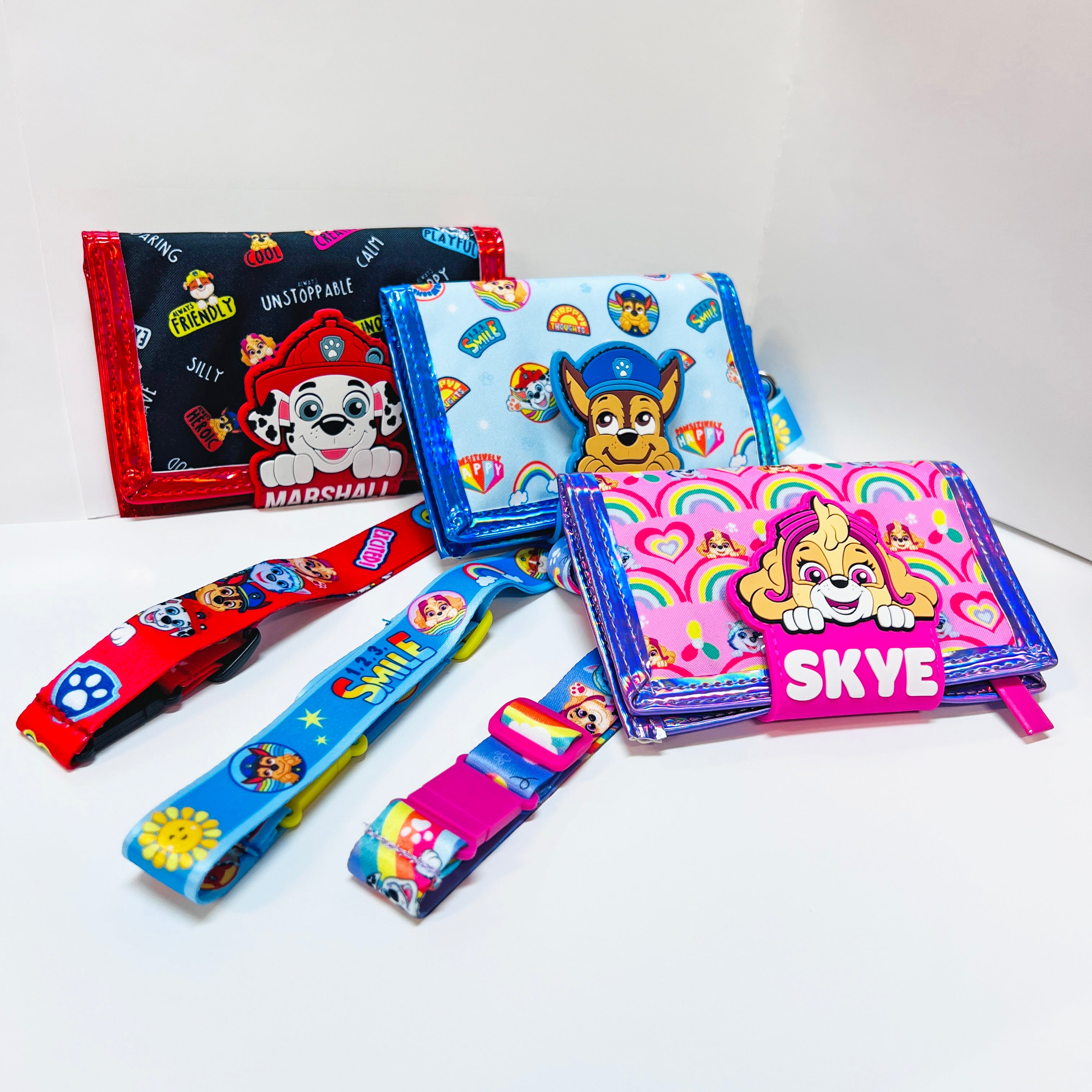 PAW PATROL TWO FOLD WALLET WITH LANYARD CHASE