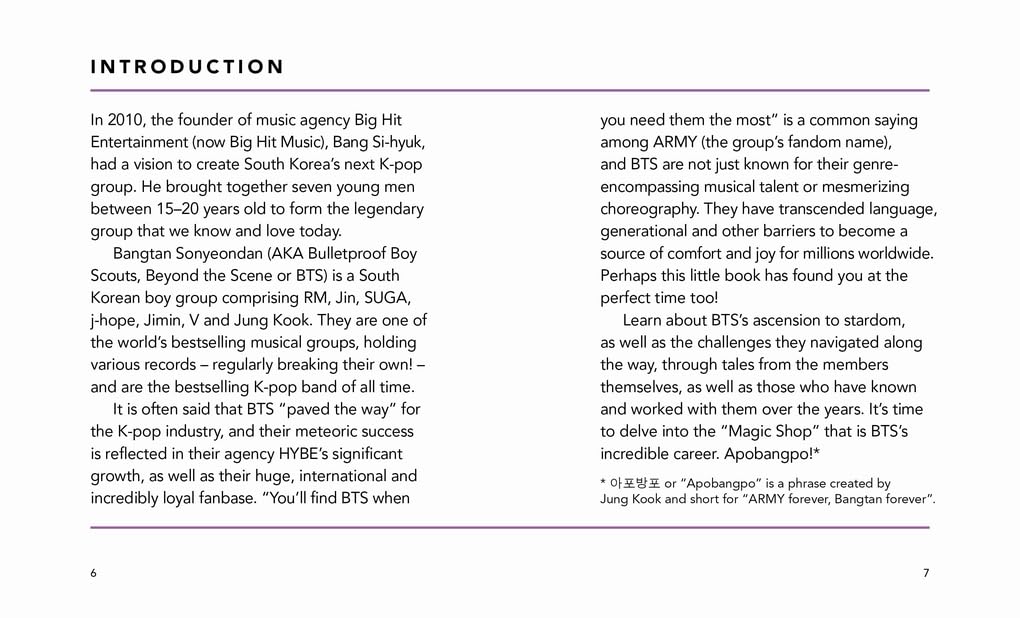 Bulletproof: The Little Guide to BTS (Hardcover)