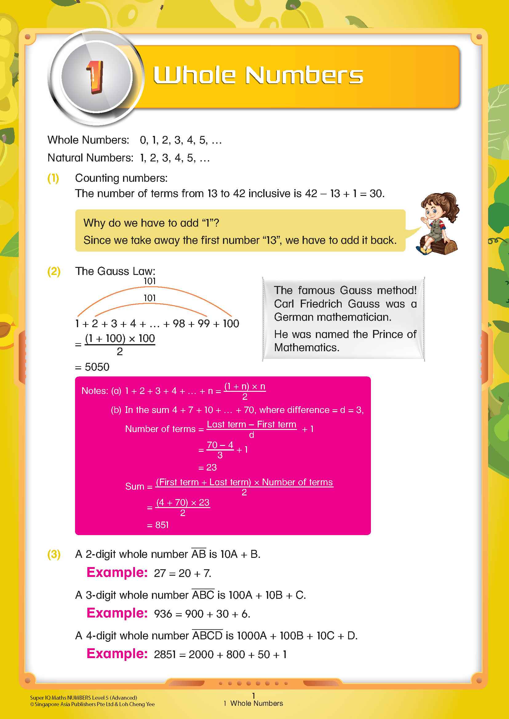 Primary 5 Super IQ Maths NUMBERS Level 5 Advanced (10-11 years)