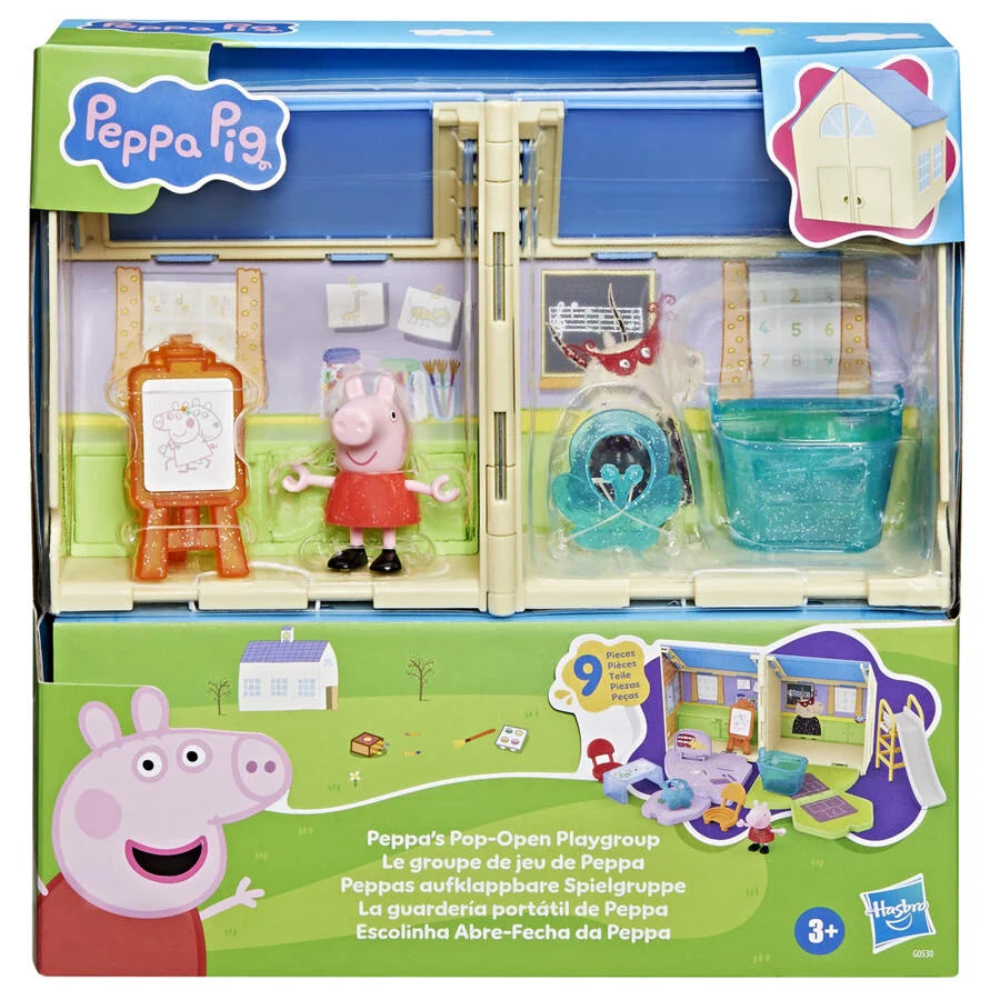 HASBRO PEPPA PIG PEPPAS POP OPEN PLAYGROUP PLAYSET