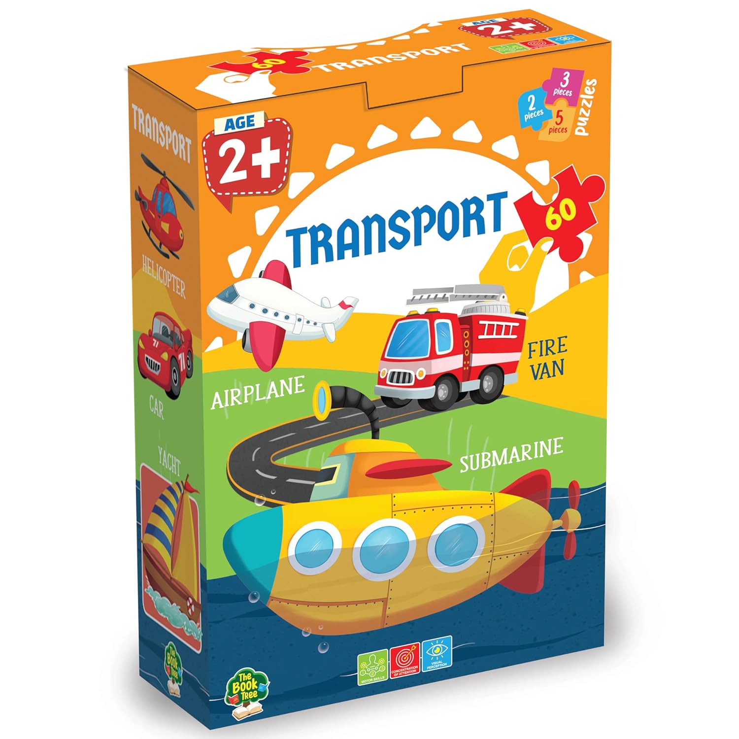 MAJESTIC BOOK TRANSPORT PUZZLE 60 PIECES