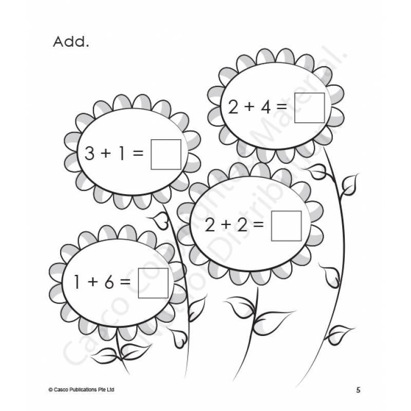 Step by Step Early Math Skills Book 8: Addition & Substraction to 10 (for Ages 4-5)