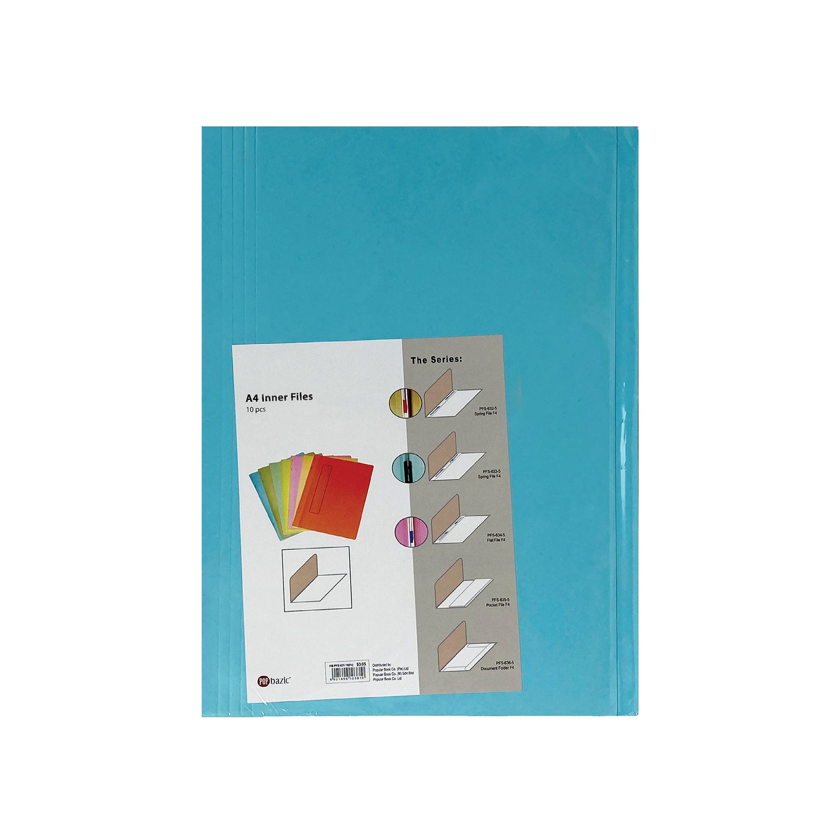 POP BAZIC Inner File A4 10s