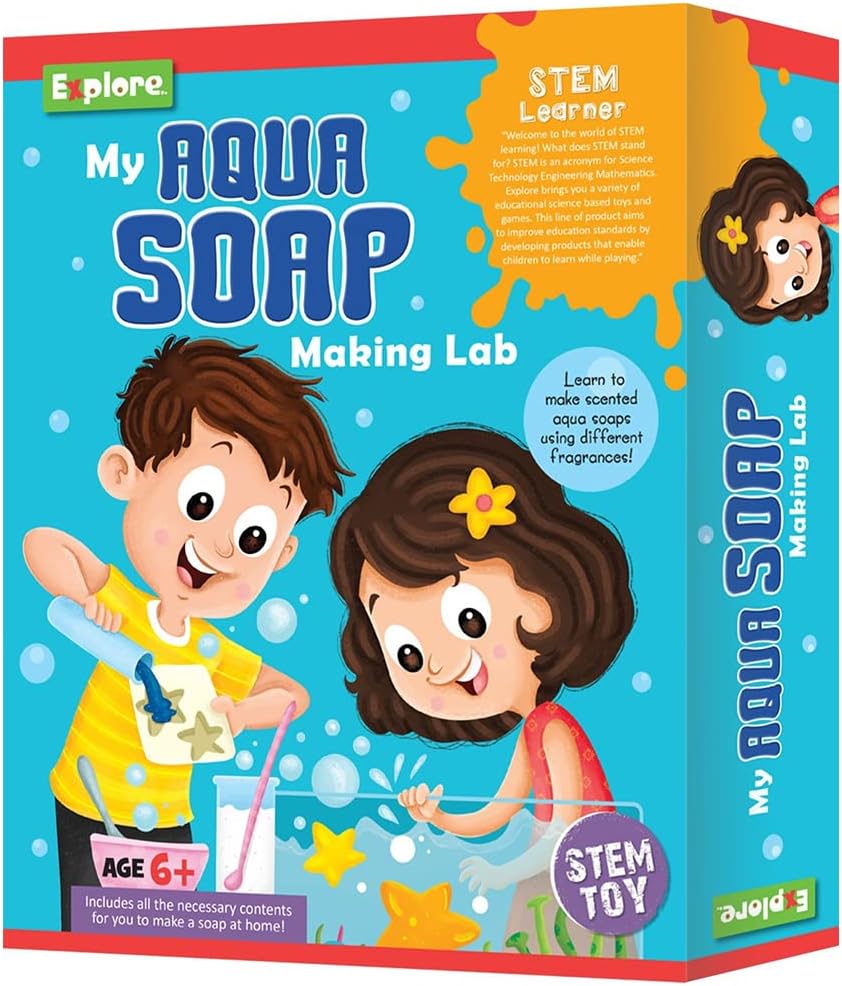 EXPLORE STEM MY AQUA SOAP MAKING LAB