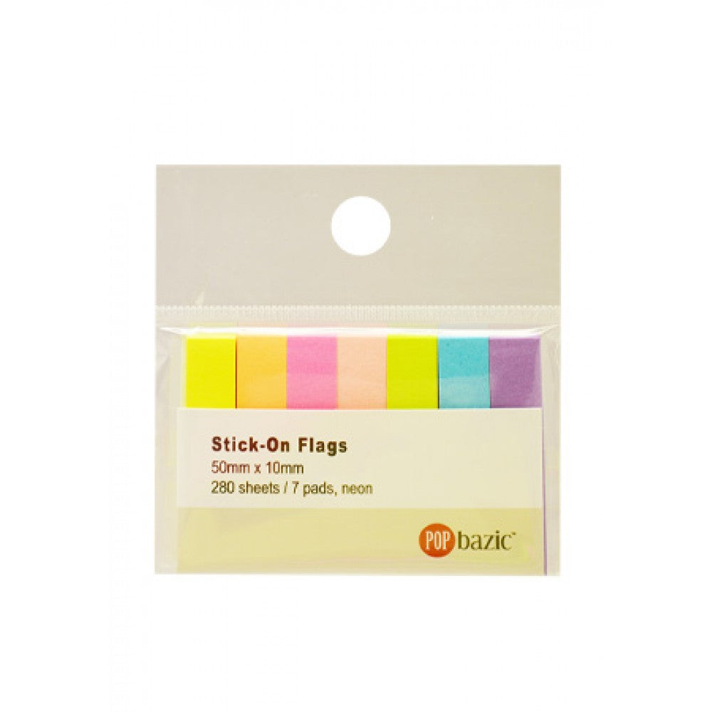 POP BAZIC Paper Index 280's 7 Colours