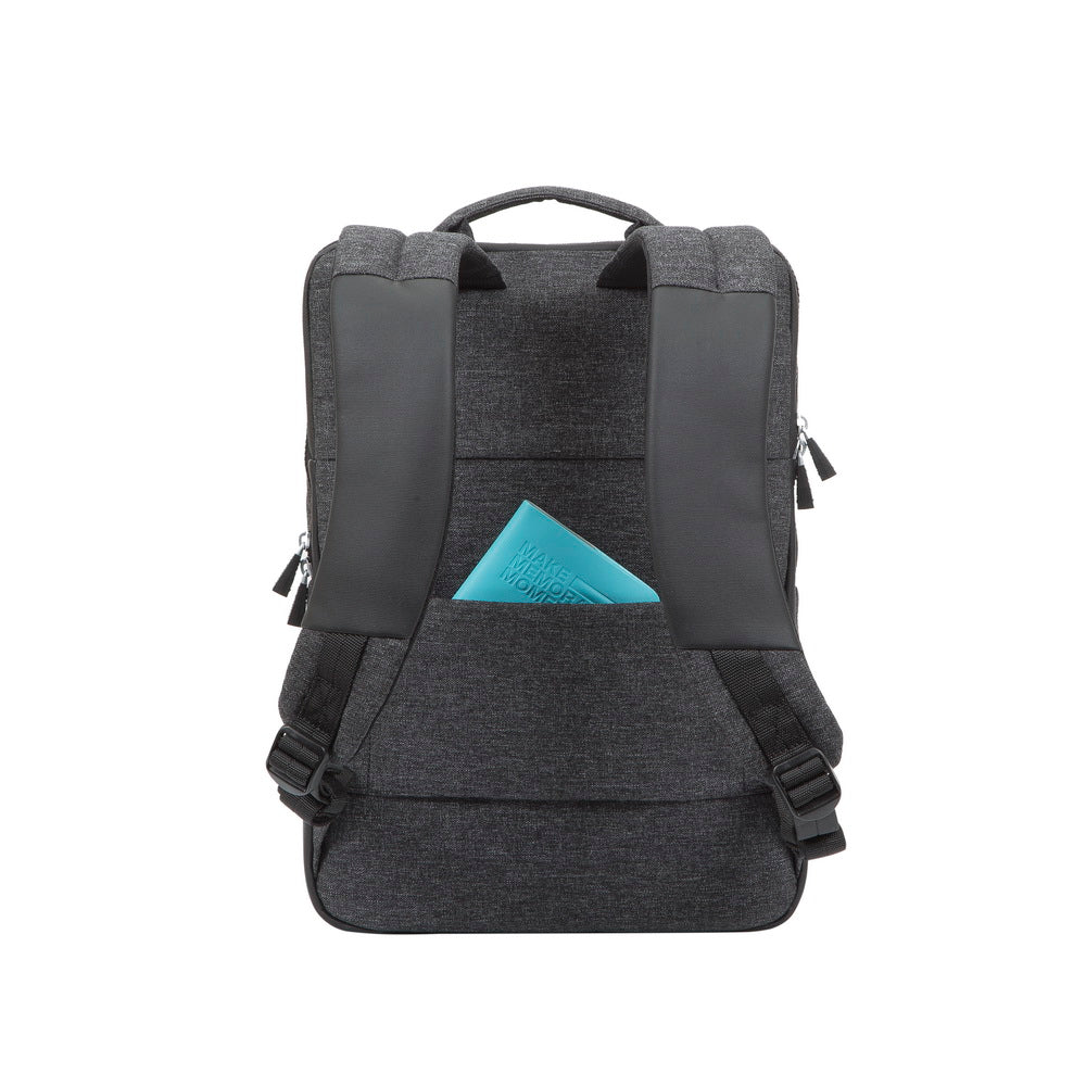 Rivacase 8861 Lantau-ECO 15.6 MacBook Pro 16 and Ultrabook Backpack 15.6" - Black Mélange