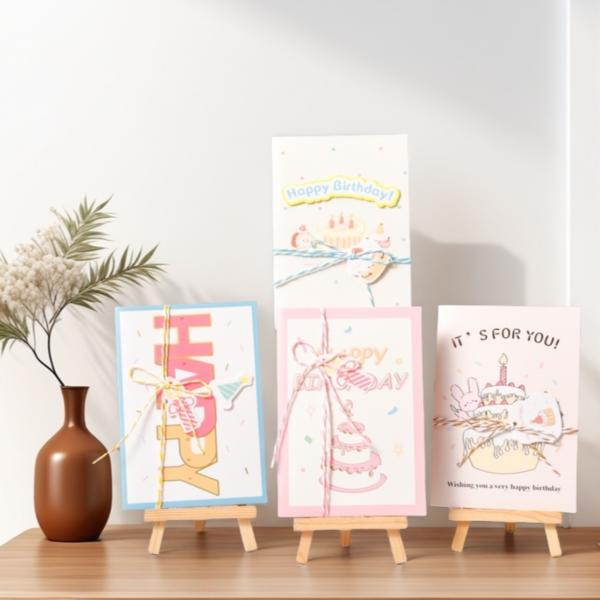 Greeting Card With String NJ-022-325