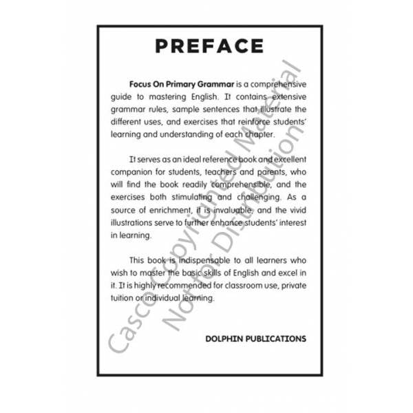Primary 4-6 Focus On Primary Grammar