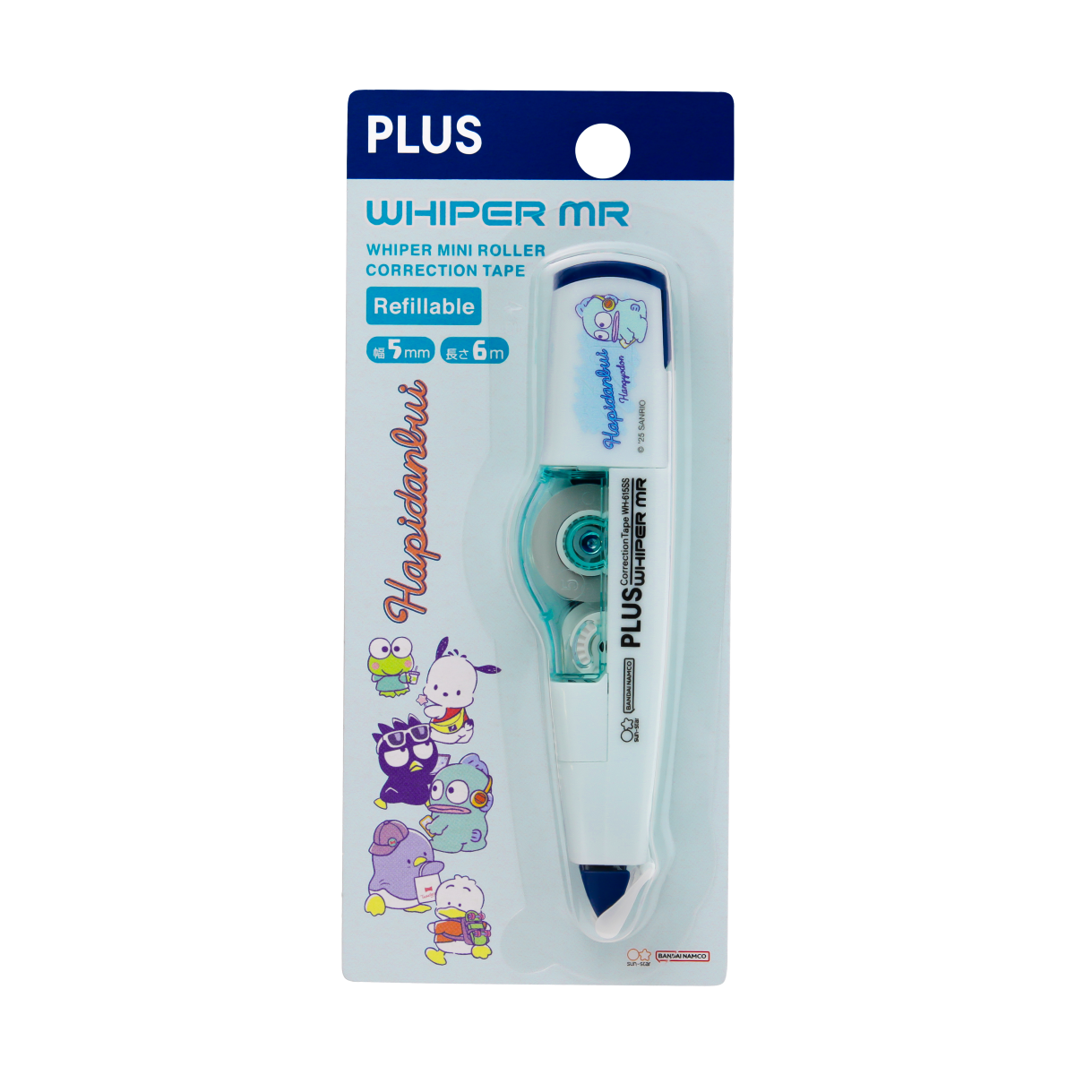 PLUS MR Correction Tape Hapidanbui Hangyodon