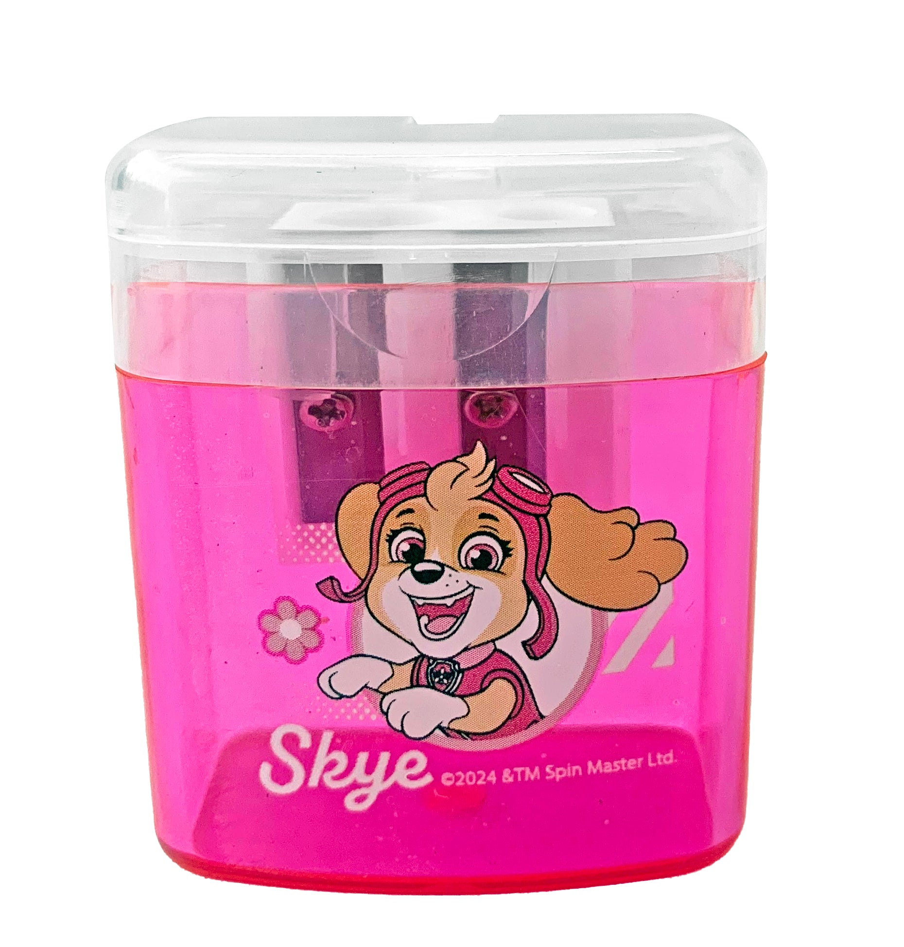 PAW PATROL MINI 2 HOLES SHARPENER PINK