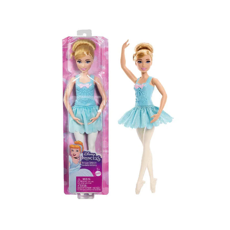 MATTEL DISNEY PRINCESS BALLERINA DOLL ASSORTED
