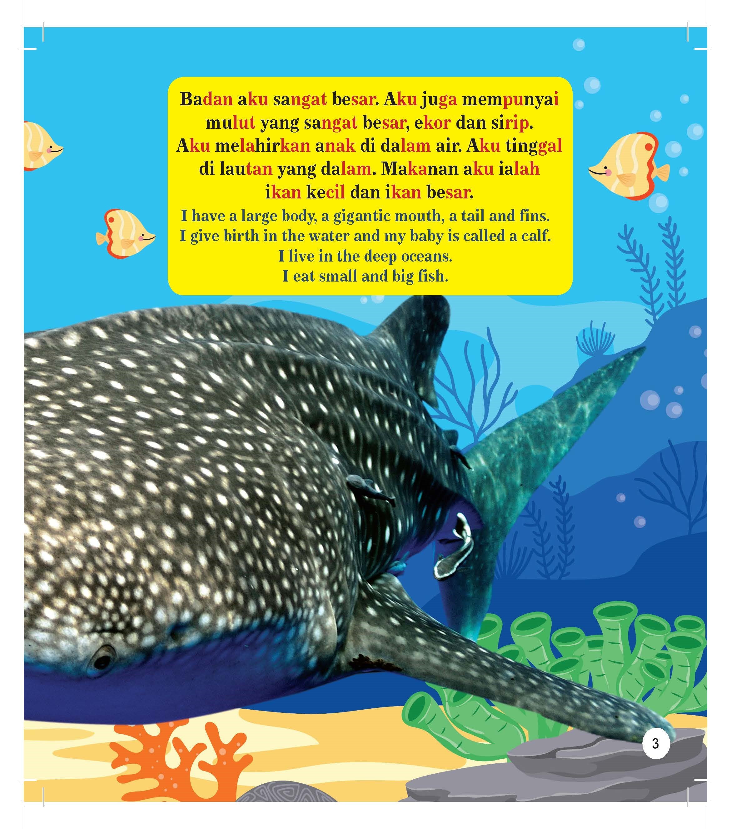 Trivia Kanak-kanak Tentang Lautan Dwibahasa