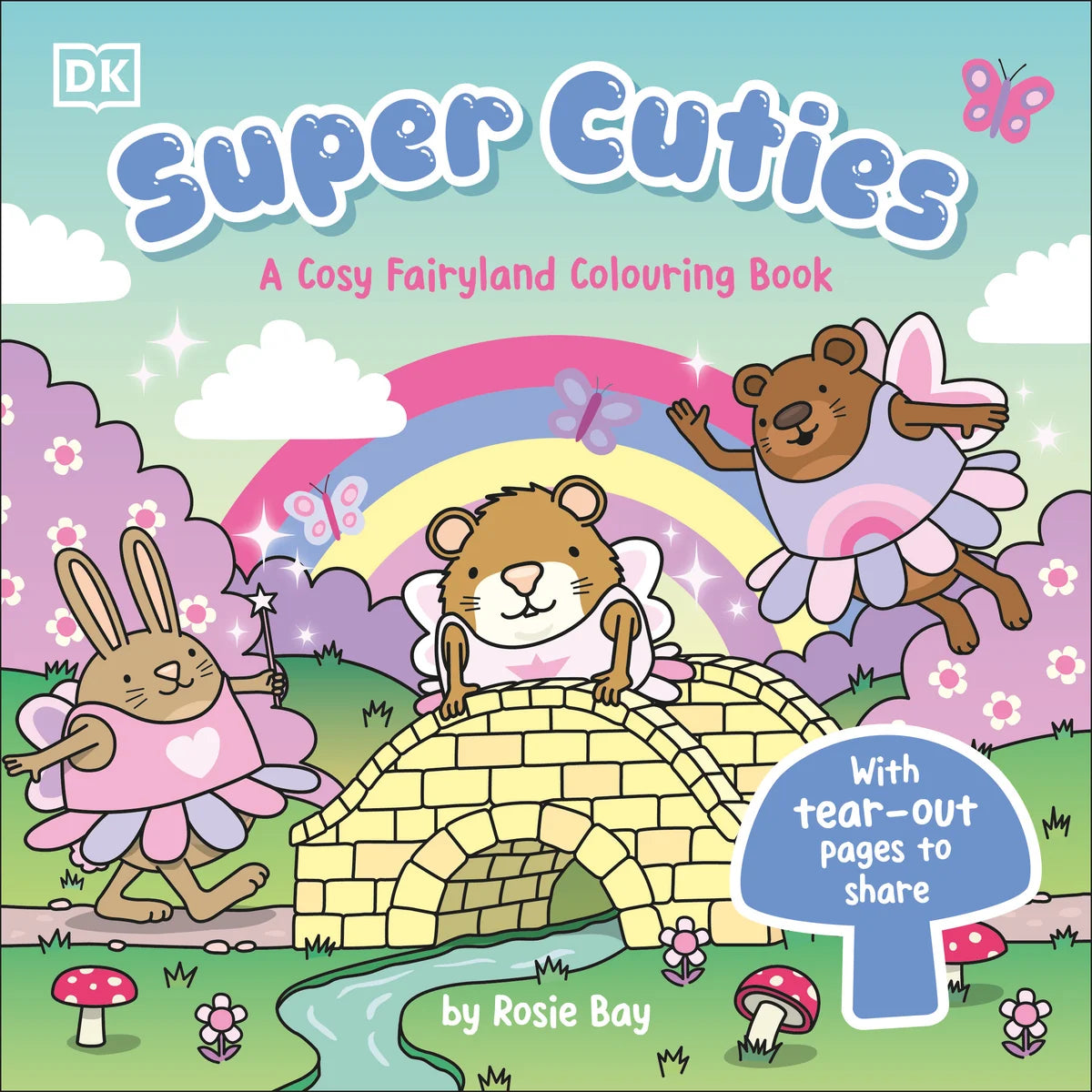 Super Cuties A Cosy Fairyland Colouring Book (Paperback)