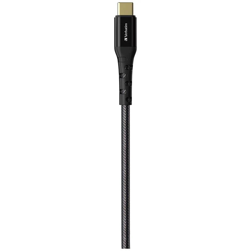 Verbatim VM66820 Touch Max PD3.1 C-C 240W Cable 1.2M - Black