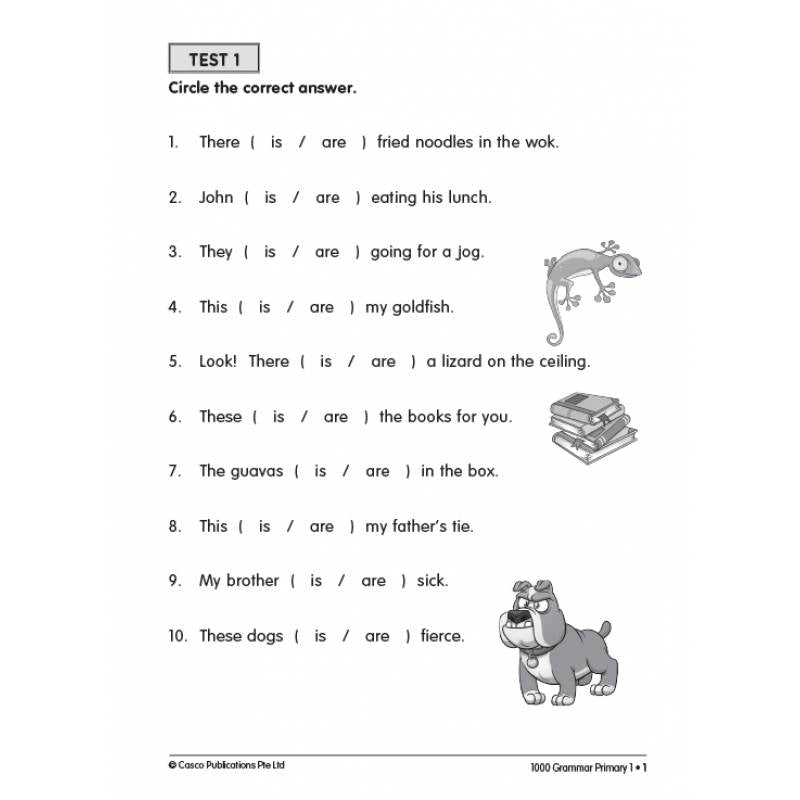 Primary 1 1000 Grammar-Revised Edition