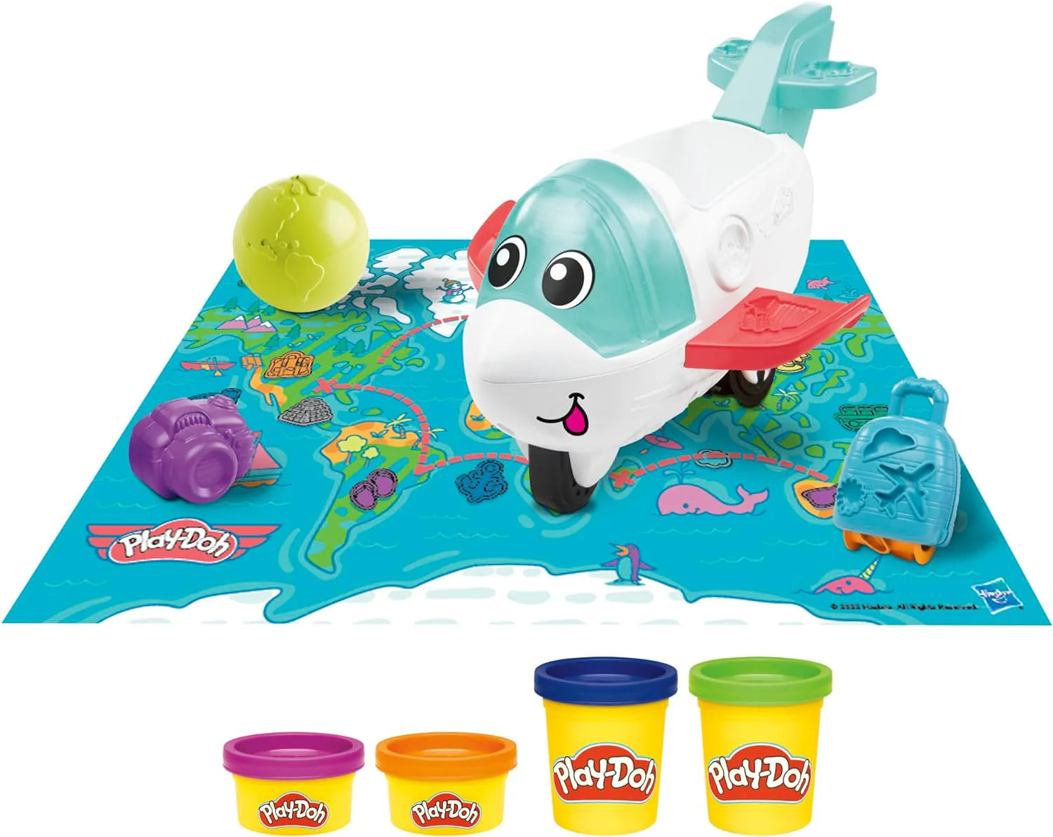 HASBRO PLAYDOH AIRPLANE EXPLORER STARTER PLAYSET