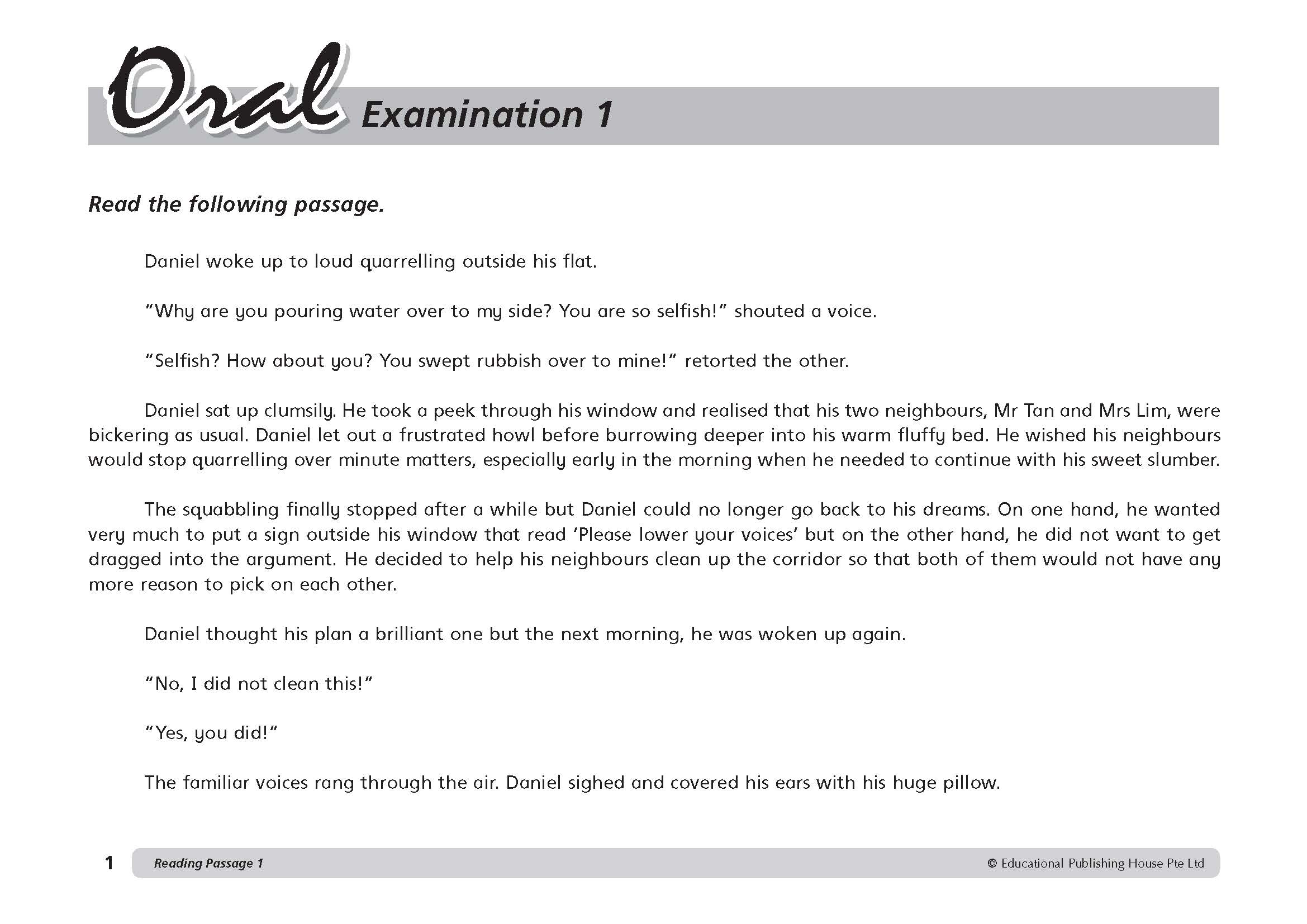 Primary 5 English Oral Booster & Listening Compre Package QR