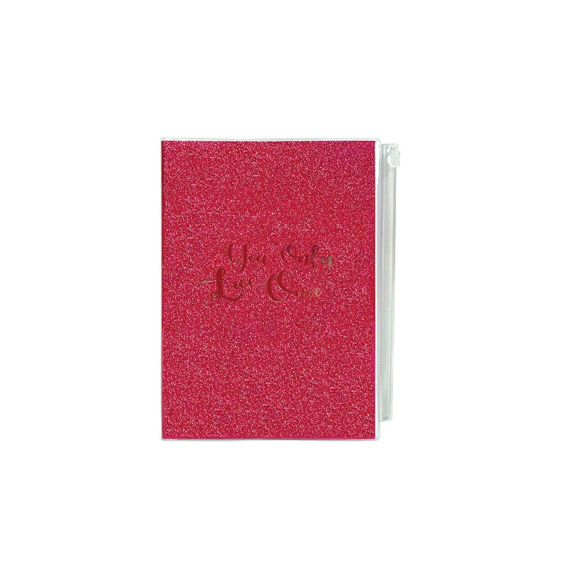 Palette Pvc Cover Notebook Glitter A6
