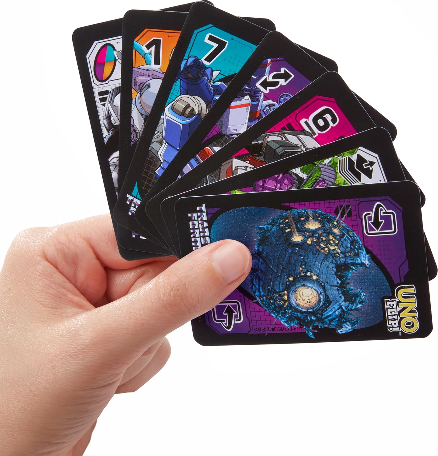 MATTEL UNO FLIP TRANSFORMERS