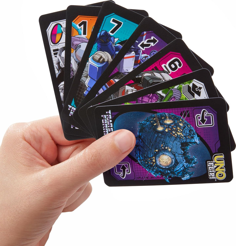 MATTEL UNO FLIP TRANSFORMERS