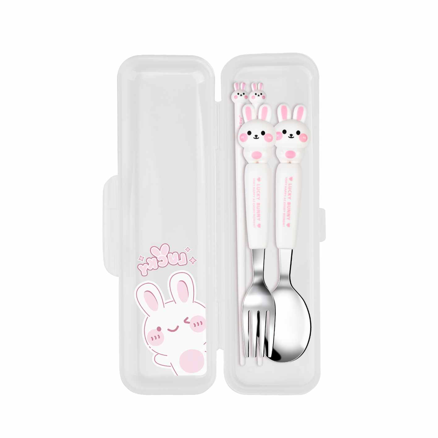 3IN1 CUTLERY SET RABBIT DCS2067CSK