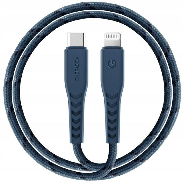 Energea Kabel Nyloflex USB-c Lightning C94 Mfi 1.5m Niebieski/blue