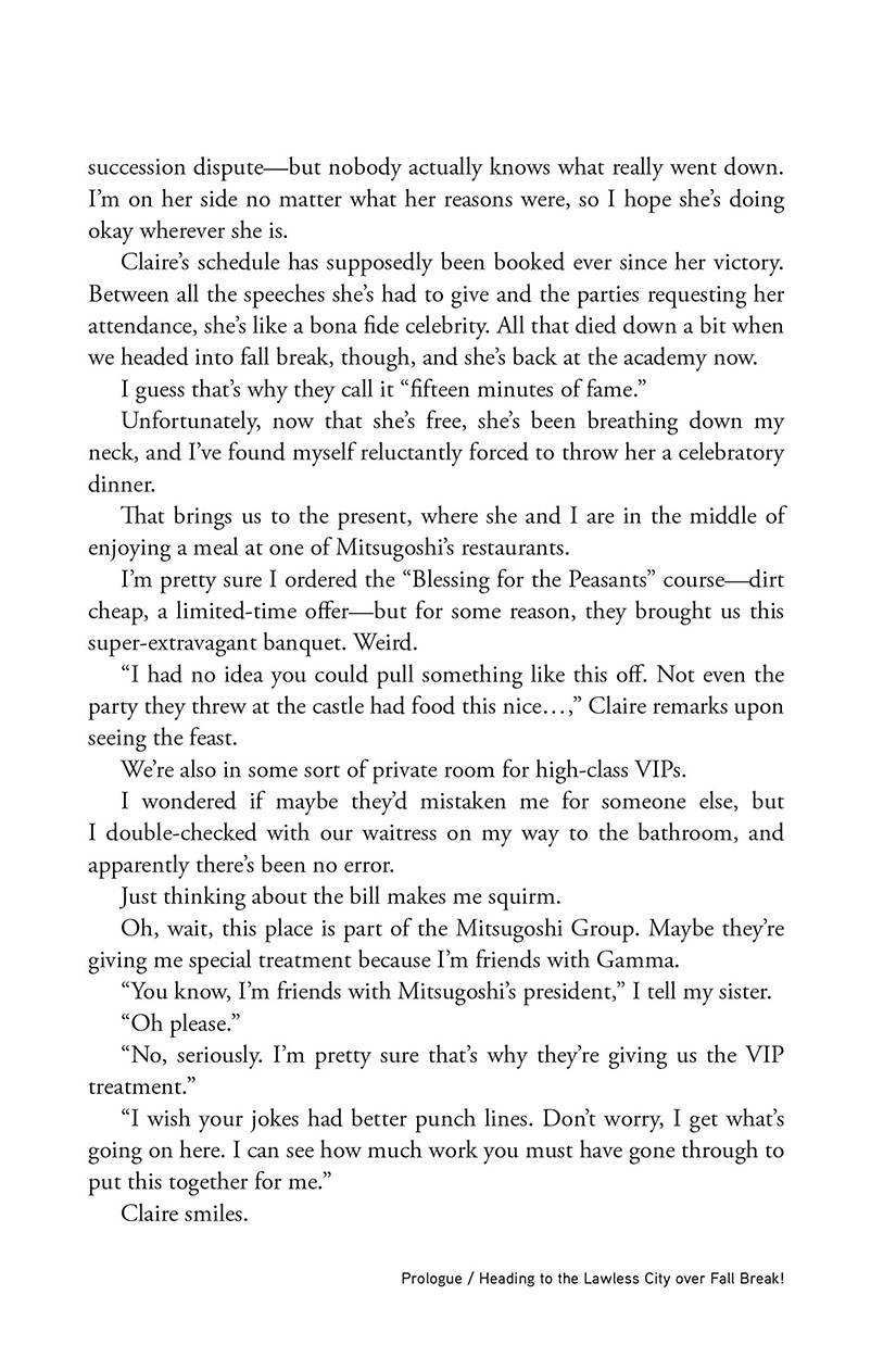 The Eminence In Shadow 03 (Light Novel)