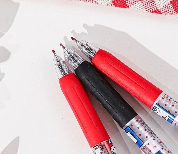  Sanrio Character Pen Set 0.5mm Black Ink 3pcs Set - 2 Assorted Design 