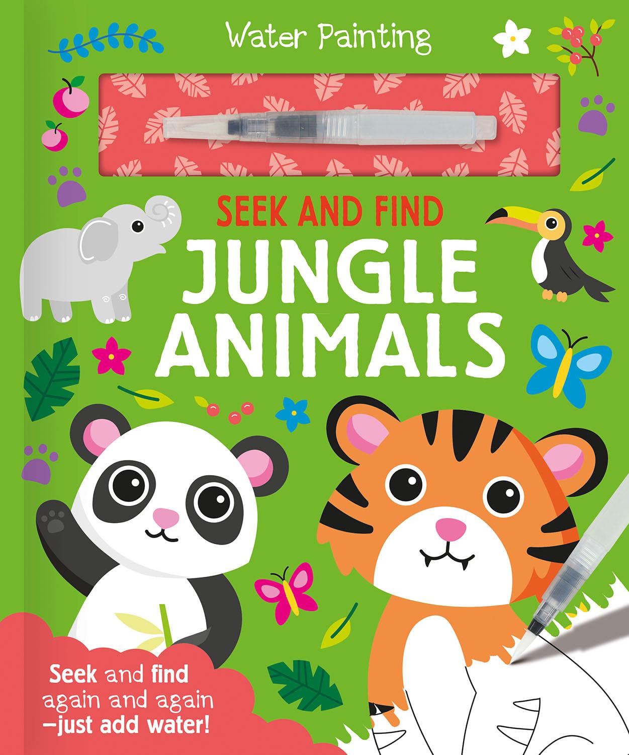 Seek and Find Jungle Animals (Hardcover)