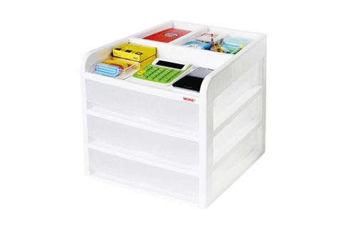 Kapamax K-71100 Desk Organizer W Drawers 