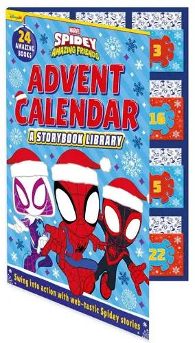 Spidey and His Amazing Friends Advent Calendar: A Storybook Library (Marvel)