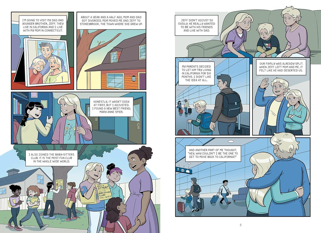 Dawn On The Coast: A Graphic Novel (The Baby-Sitters Club Graphix #19) – Paperback