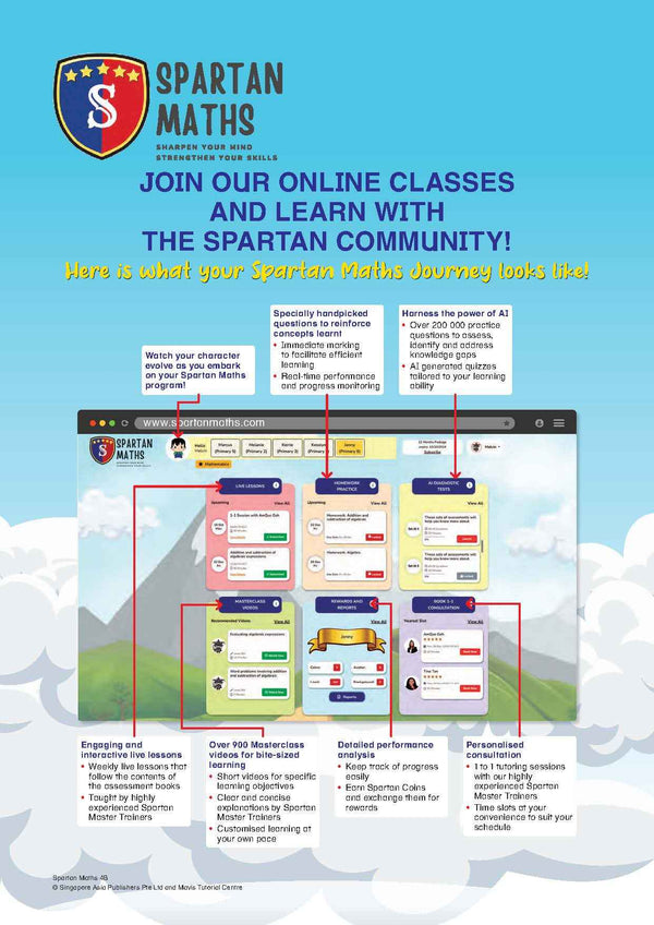Primary 4B Spartan Maths (Levels 75 to 83)