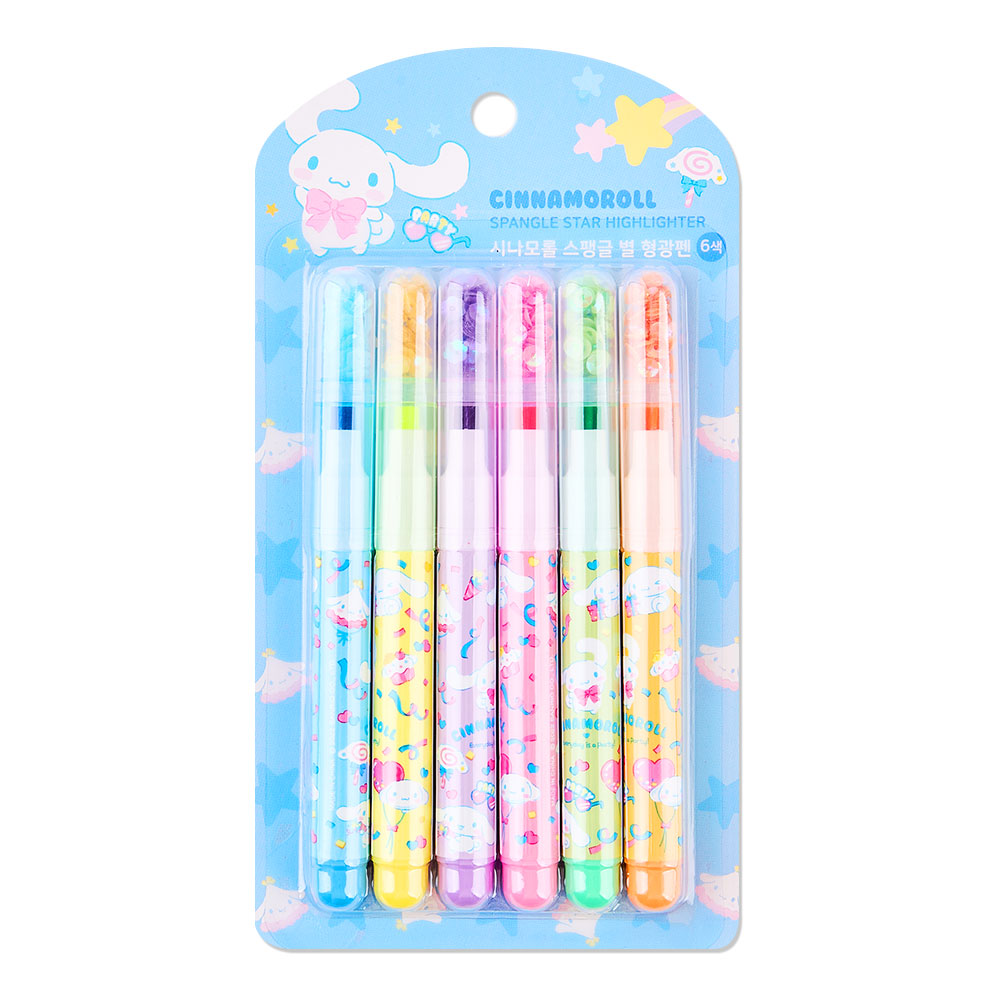 Sanrio Cinnamoroll Spangle Highlighter 6's Set