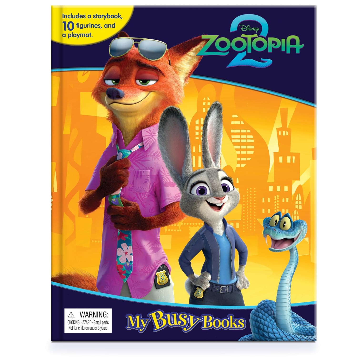 Disney Zootopia 2 My Busy Books (Board Book – Picture Book)