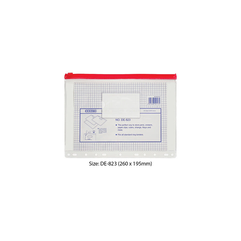 Centre Pvc Ring Binder Pocket B5