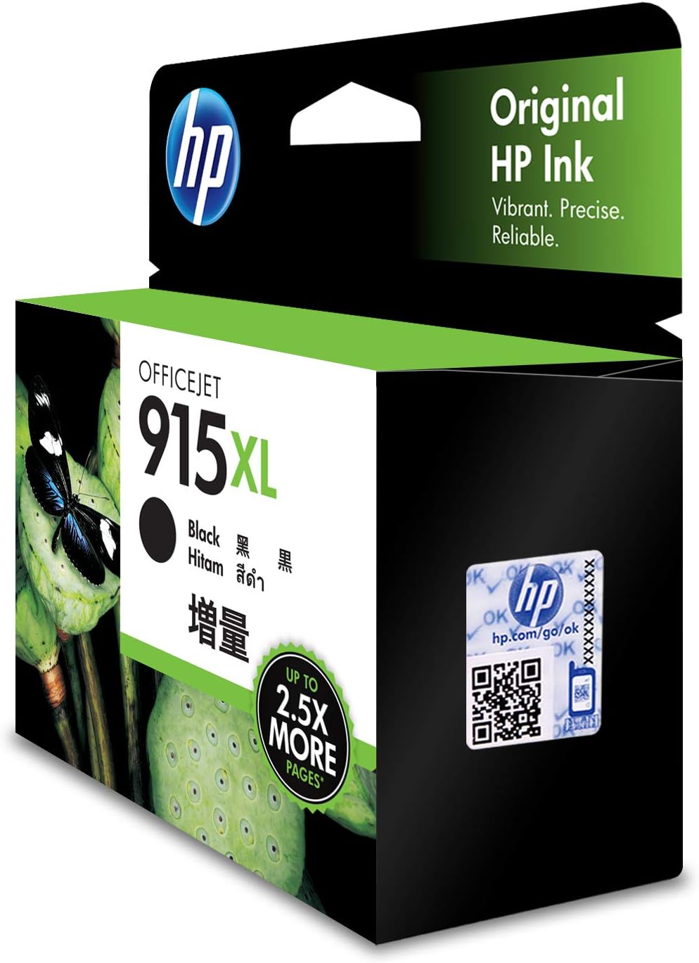 HP 915XL Black Original High Yield Ink Cartridge 